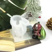 Santa Clause Mold for DIY Soap Plasters Chocolate Home Decor