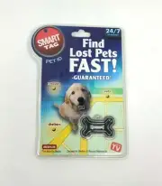 Smart Tag Pet ID Find Lost Pets Fast As Seen on TV Size Medium