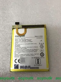 在飛比找露天拍賣優惠-原裝Coolpad 酷派CPLD-181 電池2500mAh