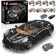 [Mould King] 13163 Automobile Super Sports Racing Car Building Set,Remote Control Car Model Block Motor Kit, STEM Gift Toy to Build for Boys Girls Aged 8+ 4688pcs