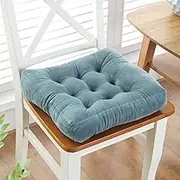 Seat Cushion,Seat Pads, Plush Chair Cushion,Cotton Seat Pad,Office Student Chair Cushion Japanese Futon Chair Pad Plush Thicken Seat Cushion Tatami Floor Cushion For Office Home Non Slip Seat Pad (Col