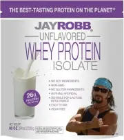 Jay Robb Whey Isolate Protein Powder Low Carb Keto Vegetarian Gluten Free Lac...