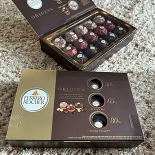 【現貨在台】 🇭🇰香港代購｜（英文包裝）三種濃度金沙巧克力禮盒 黑莎 金沙三重奏