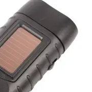 Hand Crank Solar Powered Rechargeable Flashlight Mini Solar Flashlight DS
