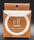 e.l.f. Camo Powder Foundation, Lightweight, Primer-Infused Buildable & Long-Last