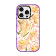 iPhone 16 Pro Impact Case Elegant Floral
