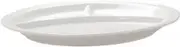 HOLIDYOYO 1Pc Simple Food Tray Ceramic Meal Storage Plate for Breakfast Versatile Design for Camping Picnics Daily Use Sturdy Dinnerware for Adults