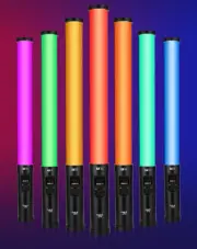 2ft RGB516 LED Tube Light Wand full color handheld portable photo video vlogger