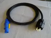 Speakon AC Cables 6' Feet 12 AWG Gauge For DJ or PA system