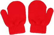 [ifundom] 12 Pairs Acrylic Knitted Boys and Girls Winter Gloves Boys Gloves for Toddlers Touch Screen Mittens