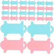 DOITOOL 50Pcs DIY Yarn Bobbins Spool Organizer Portable Plastic Thread Holders for Stitch and Knitting Projects Weaving Tool for Embroidery and Crafting