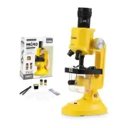 Science Kits for Kids Beginner Microscope Kit with LED 100X 400X and 1200X