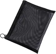 Armastuse 6 Pcs Mini Zipper Pouch, Mesh Bags for Coin Purse, Clear Portable Cosmetic Case, Travel Home Office Use