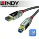 LINDY 林帝CROMO USB3.0 Type-A/公 to Type-B/公 傳輸線 1m (36661)