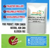 Golden Flax Seed Meal Powder 500g, Canadian, Packed In Australia Trusted Selle