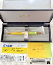 PILOT Fountain Pen Capless Decimo Kobe Gradation IPE 18K gold Nib EF 20g
