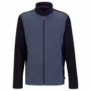 NWT Golfino Men's GOLFINO URBAN JACKET TECHNO WOOL INTERLOCK 5325116 580 Navy M