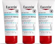 Eucerin Advanced Repair Hand Cream, Fragrance Free Hand Lotion for Dry Skin, 2.7 Oz Tube, Pack of 3