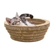 CP-090 Bowl-shaped Corrugated Paper Cat Scratch Board Cat Litter Grinding Claw Toy, Outer Diameter: 51.5cm