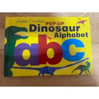 在飛比找蝦皮購物優惠-pop-up DInosaur Alphabet 恐龍 立體