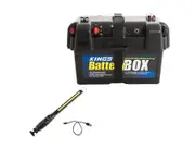 Adventure Kings Battery Box 12V+ Rechargeable Lithium LED Worklight Car 4WD SUV
