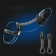 Male Penis-Extender Enlarger Sleeve Ring Reusable Condoms Delay Ejaculation Mens