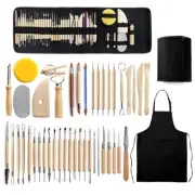 Clay Sculpting Tools Clay Tools Folding Storage Bag For Craft Projects Sculpture