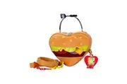 Spongebob Krabby Patty Plush Womens Sling/Crossbody Bag 9x7.3in