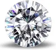 [Roy Rose Jewelry] Star Fire Wholesale Moissanite Loose Stone Round Brilliant Cut Gemstones D/VVS1 Color Clarity - for Pendant, Ring, Stud Earring - Jewelry Making Sizes: 0.10 - 20 carat With GRA Certificate Of Authenticity