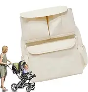 Toddler Stroller Bag - Toddler Stroller Cup Holder Organizer | Portable Stroller Hangable Bag, Stroller Bag Caddy for Pram, Carriage, Stroller