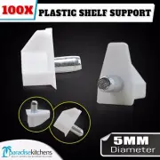 SHELF SUPPORT WHITE - KITCHEN-LAUNDRY x 100