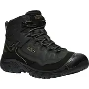 KEEN Targhee IV Waterproof Mid Hiking Shoe in Triple Black at Nordstrom, Size 9