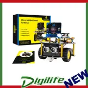 KEYESTUDIO Robot Car Kit for BBC Micro:bit Obstacle Avoidance, Light-tracing