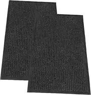 ibasenice 2pcs Entry Door Floor Mat Absorbent Door Mat Door Mats for Inside Indoor Door Mat Home Floor Mats Stairs Mat Non Slip Indoor Mats for Front Door Indoor Entry Rug Polyester