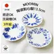 食器堂︱日本製 嚕嚕米 moomin 陶瓷盤 盤子 點心盤 13.5cm 3入組 126738