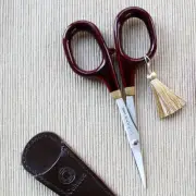 Cohana scissors small lacquer and gold lacquer scissors KAWAGUCHI sewing tools