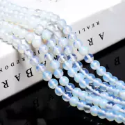 100 Strand 15" Wholesale Artificial Opal Stone Round Spacer Loose Beads8MM DIY