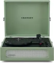 Voyager Portable Bluetooth Turntable, Sage