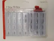 Pill/Tablet Box 28 Small boxes 7 Days Medication, Organiser Dispenser Box