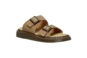 Mens Dr. Martens Josef Sandals Savannah Tan Tumbled Nubuck Shoes