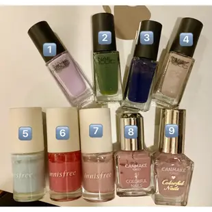 【指甲油出清】innisfree canmake nailholic ducato