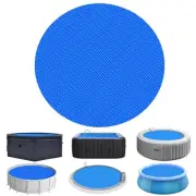 Solar Pool Cover 6 ft Round for Above Ground Inground Pools Bubble Wrap Cover...