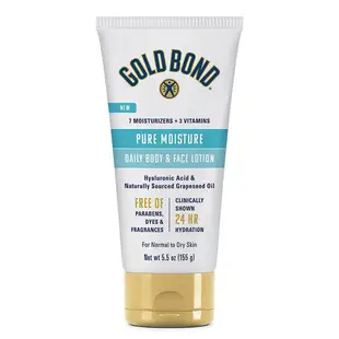 預購 Gold Bond Pure Moisture Daily Body & Face Lotion