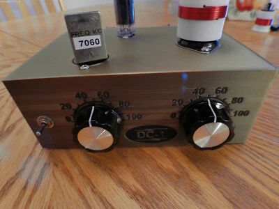 Portable 12AQ5 QRP Ham Radio CW Transmitter 80/40 Meters