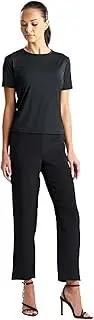 [Natori] Women's Illusion T-Shirt Top Length: 23"