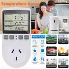 10A Fridge Heaters Digital Temperature Controller Thermostat Timer Switch Socket