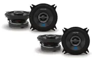(4) ALPINE S-S40 140 Watt 4" Coaxial 2-Way Car Audio Speakers