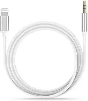 AIMALL for iPhone to 3.5mm Aux Audio Adapter Cable Cord Jack iPhone 12 11 Pro 8 7 Plus - High Compatibility, Durable, Optimal Length, 39 Inches