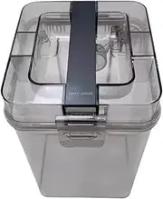 Water Tank，Compatible for Ecovacs Deebot，T20 T10 Omni X1，Compatible for Ecovacs Deebot，X1 Omni T10 T20 Pro Water Tank，Compatible for Ecovacs，Robot Vacuum Cleaner Parts Accessories(Dirty Tank)