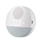 White Noise Machine Baby Sleep Soother Sound Player Night Light Auto-Off Timer W